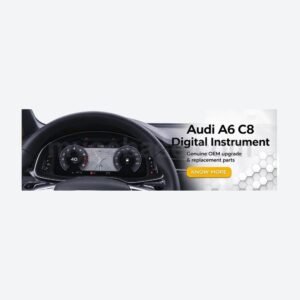 Audi A6 C8 virtual cockpit digital instrument cluster upgrade