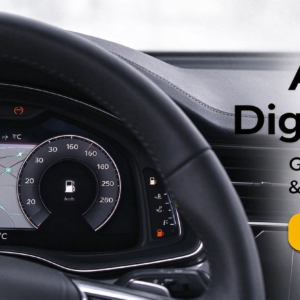 Audi A6 C8 virtual cockpit digital instrument cluster upgrade